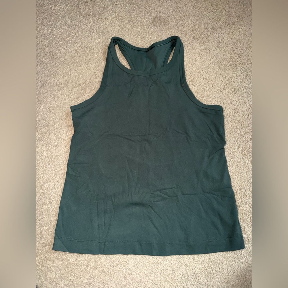 Lululemon Align Waist Length Racerback Tank. Medium Forest? Nulu Fabric. 8. NWOT